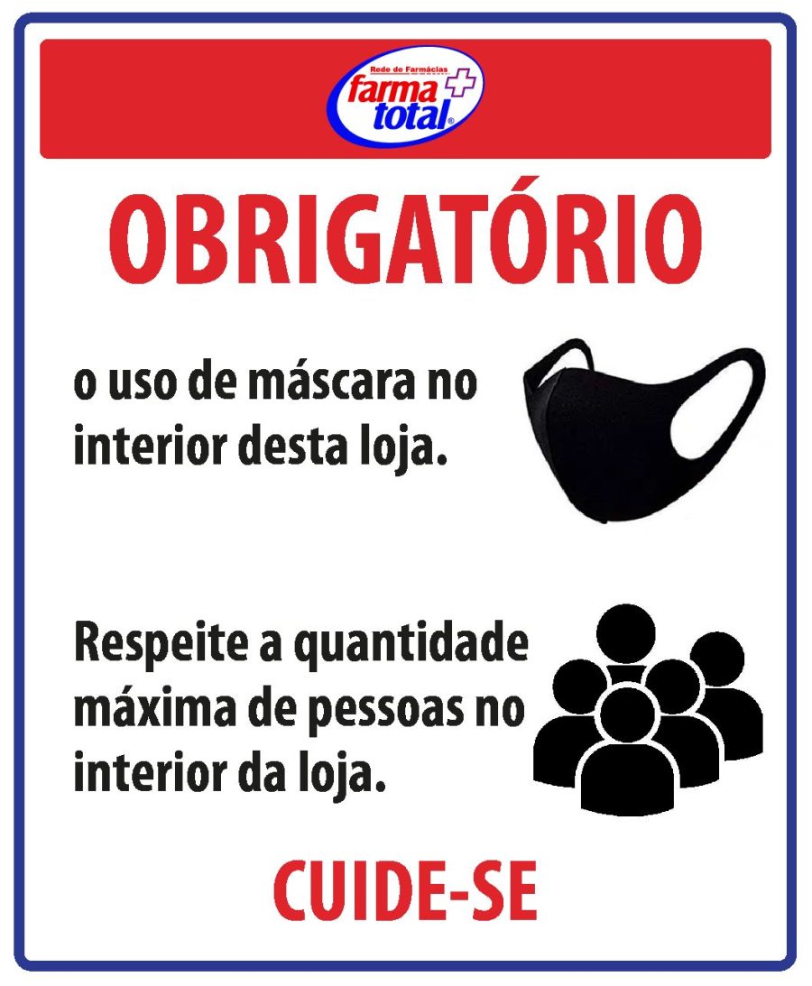 Obrigatório Uso de Máscara